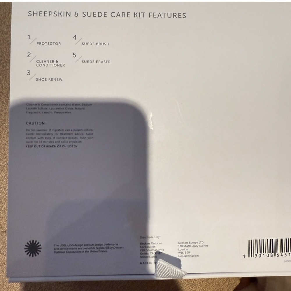 UGG Sheepskin & Suede Care Kit with Cleaner and Brush